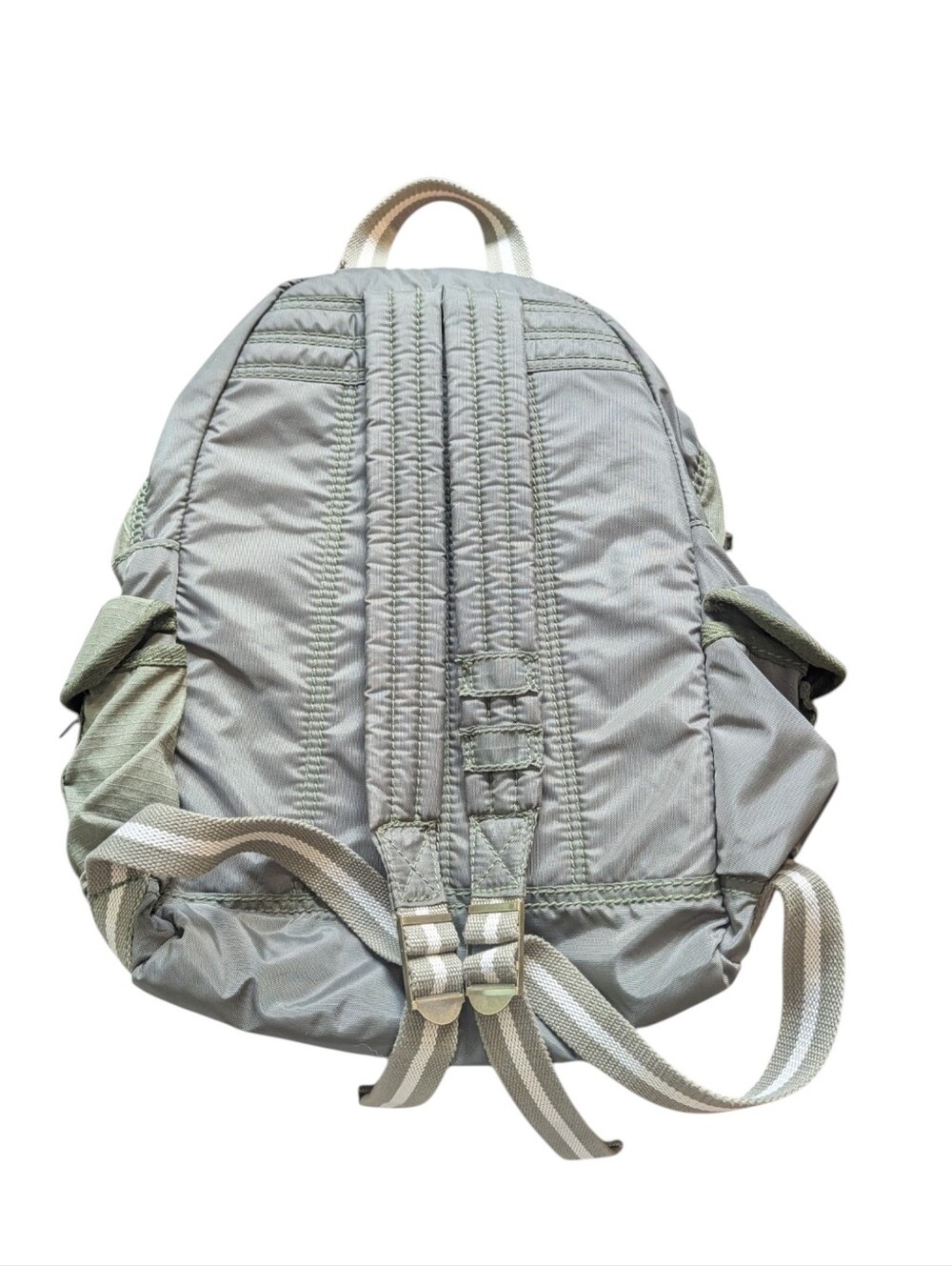 GAP Utility Nylon Backpack | Y2K Gorpcore Cargo Backpack | Army Green - Picture 3 of 15